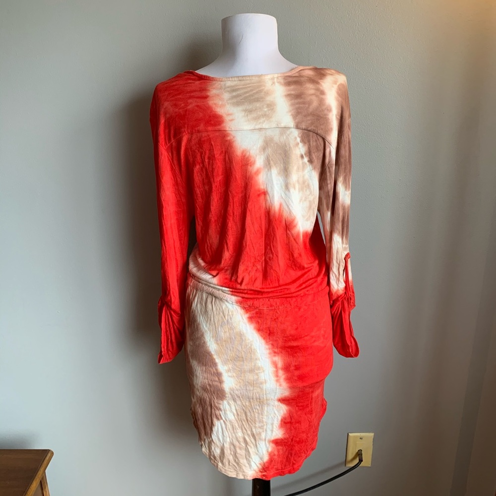 Young Fabulous & Broke Tie Dye Drawstring Dress - Picture 7 of 8